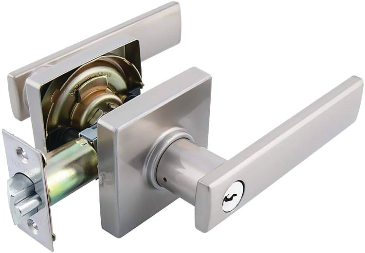 Cerradura manivela Lugo roseta cuadrada para baño